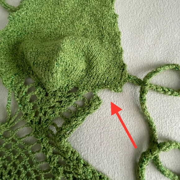 ❌SOLD❌ Amazing crochet one-piece - Picture 4 of 9